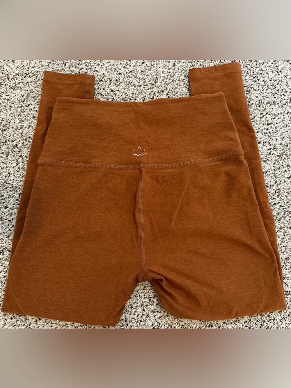 Beyond yoga Space Dye Brown High-Waist Legging